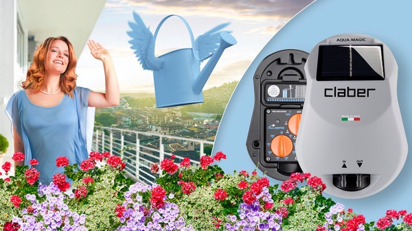 Kit de Riego Goteo Aqua Magic System Claber